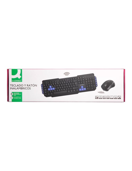 SET TECLADO RATON Q-CON.INALAMBRICO COMP.WINDOWS NG.