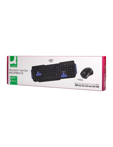 SET TECLADO RATON Q-CON.INALAMBRICO COMP.WINDOWS NG.