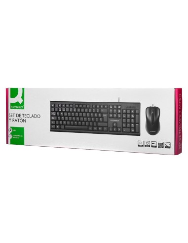 SET TECLADO RATON Q-CON.CABLE NG.