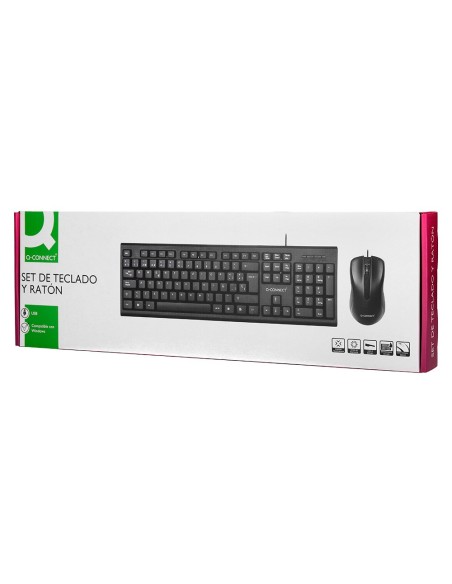 SET TECLADO RATON Q-CON.CABLE NG.