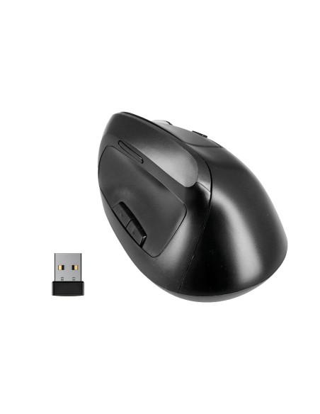 RATON Q-CON.OPTICO INALAMBRICO ERGONOMICO VERT.DPI 800/1200/1600 NG