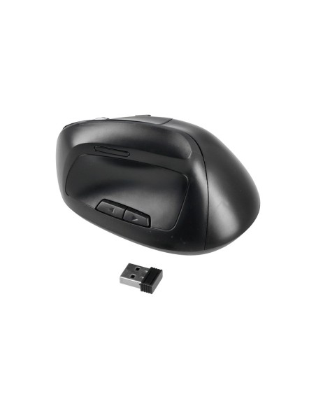 RATON Q-CON.OPTICO INALAMBRICO ERGONOMICO VERT.DPI 800/1200/1600 NG