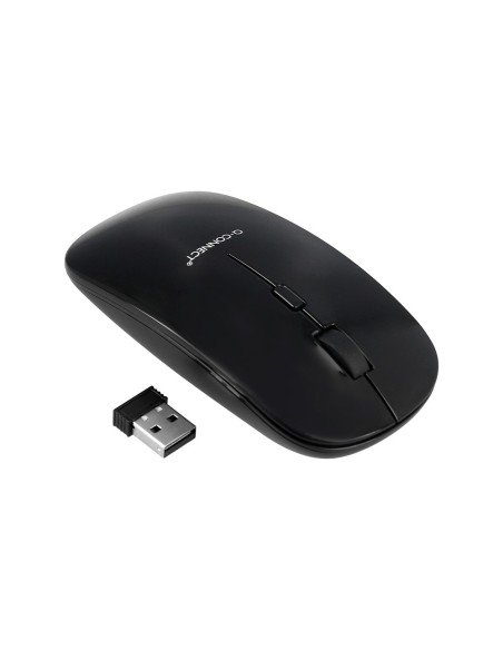 RATON Q-CON.OPTICO INALAMBRICO SILENCIOSO DPI 800/1200/1600  AAA NG.