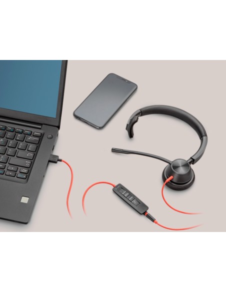 AURICULAR PLANTRONICS NG.WIRE 3310 DIADEMA MONOAURAL USB-A MICROFONO