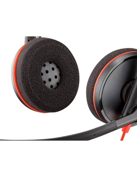 AURICULAR PLANTRONICS NG.WIRE 3320 DIAD BIAURAL USB-A MICRO 8X219AA