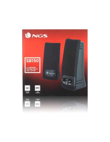 ALTAVOZ NGS MULTI 2.0 RMS 2W ALIMENTACION USB INTERRUPTOR VOLUMEN NG.