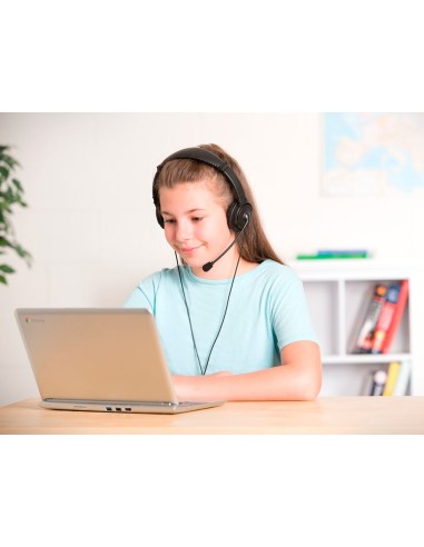 AURICULAR HI-FI MICROFONO USB CABLE 180 CM