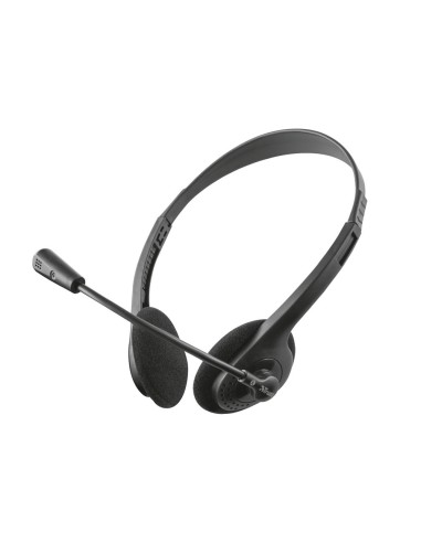 AURICULAR TRUST PRIMO CHAT HEADSET PARA PC Y LAPTOP LONGITUD CABLE 1