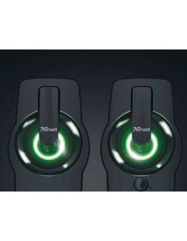 ALTAVOCES TRUST GEMI 2.0 POTENCIA MAXIMA 12W ILUMINACION LED VOLUMEN