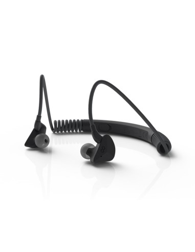 AURICULARES GROOVY SPORT BT.NECKBAND MICROFONO GRIS