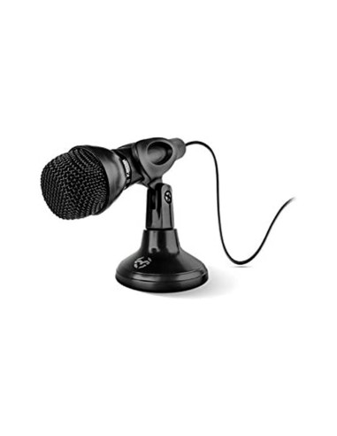 MICROFONO KROM KYP MINI GAMING BASE AJUSTABLE CONECTOR JACK 3,5MM