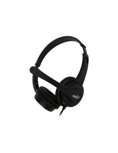 AURICULAR CON MICRO NGS VOX505 USB NEGRO