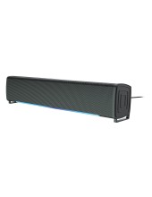 BARRA SONIDO Q-CON.PARA PC ILUMINACIÓN LED NG.