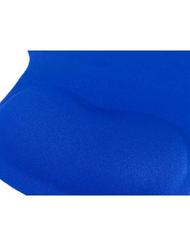 ALFOMBRILLA RATON Q-CONNECT REPOSAMUÑECAS GEL AZ.
