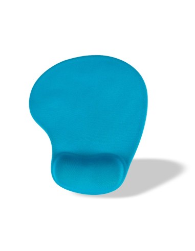 ALFOMBRILLA RATON Q-CONNECT REPOSAMUÑECAS GEL CELESTE