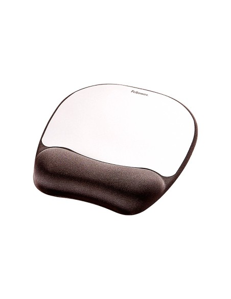ALFOMBRILLA FELLOWES REPOSAMUÑECAS MEMORY FOAM PLATA 230X196X20MM