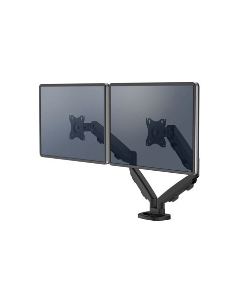 BRAZO MONITOR FELLOWES EPPA AJ. ALTURA 2 PANTALLAS NOR VESA 10 KG NG.