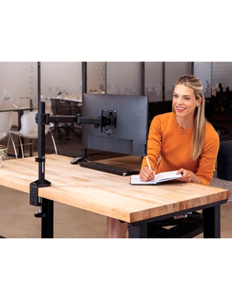 BRAZO MONITOR FELLOWES REFLEX AJUSTABEL ALTURA 45 CM VESA 8 KG