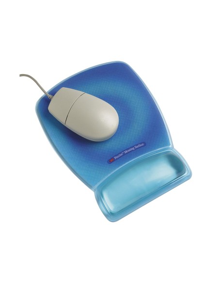 REPOSAMUÑECAS 3M RATON AZ. FLUOR C/SUPERFICIE PRECISION MWJ30