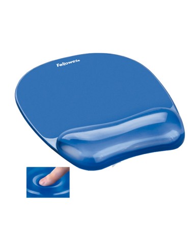 ALFOMBRILLA RATON FELLOWES AZ. REPOSAMUÑECA GEL