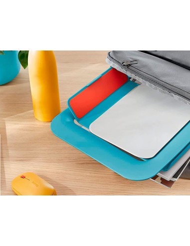 SOPORTE PORTATIL LEITZ ERGO COSY AJUSTABLE 4 ALTURAS AZ. 310X50X247MM