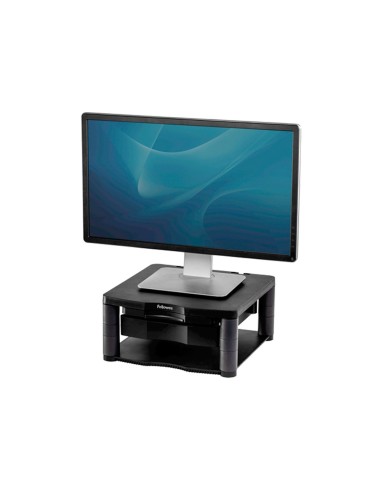 SOPORTE FELLOWES MONITOR 5 ALTURAS 64-65MM 36 KG GRAFITO 165X335X344