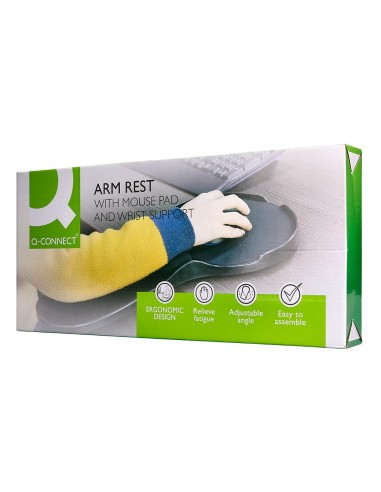 REPOSABRAZOS ERGONOMICO Q-CON.ALFOMBRILLA RATON NG.220X140X480MM
