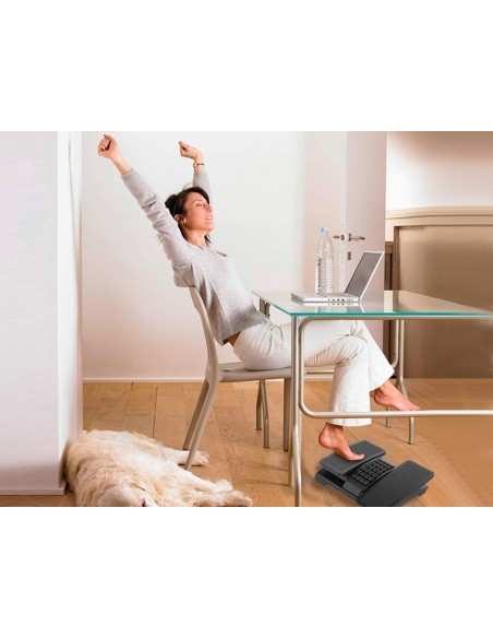 REPOSAPIES PLAST.Q-CON.AJUST DCHA IZQ 2 ALT EF. MASAJE 430X320X110MM