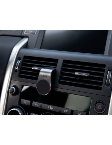 SOPORTE MOVIL GROOVY COCHE UNIVERSAL MAGNETICO GRIS OSCURO