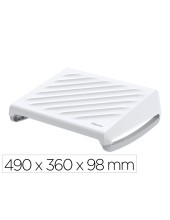 REPOSAPIES FELLOWES BREYTA 3 AJUSTES ALTURA 100% 490X360X98MM BL.