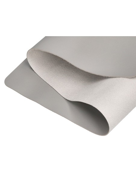 ALFOMBRILLA RATON Q-CON.XXL SIMILCUERO GRIS ANTIDESLIZANT 800X400X2MM