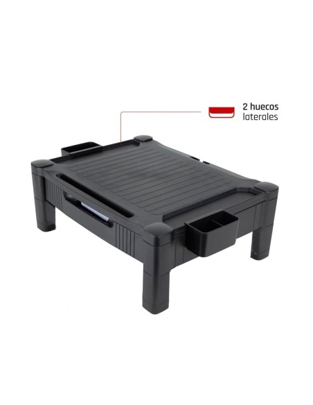 SOPORTE Q-CON. MONITOR AJUST ALTURA 10,3CM A 13,3CM NG.434X336X133MM