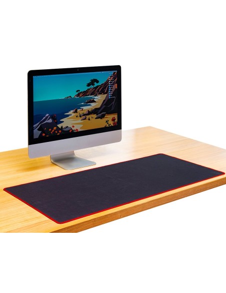 ALFOMBRILLA RATON Q-CON.XXL NG. BORDE RJ. 900X400MM