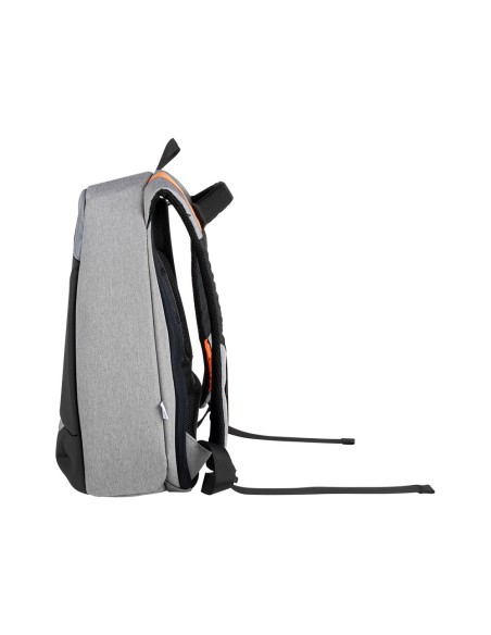 MOCHILA PORTATIL Q-CON.18 NG./GRIS IMPERMEABLE 460X170X310MM