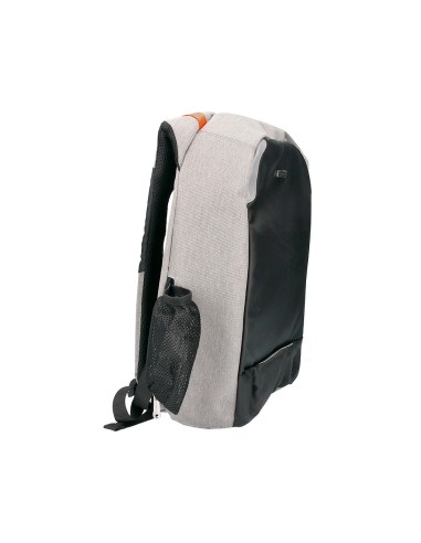 MOCHILA PORTATIL Q-CON.18 NG./GRIS IMPERMEABLE 460X170X310MM