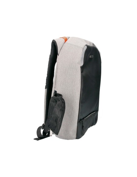 MOCHILA PORTATIL Q-CON.18 NG./GRIS IMPERMEABLE 460X170X310MM