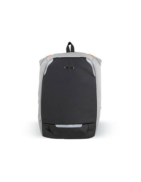 MOCHILA PORTATIL Q-CON.18 NG./GRIS IMPERMEABLE 460X170X310MM