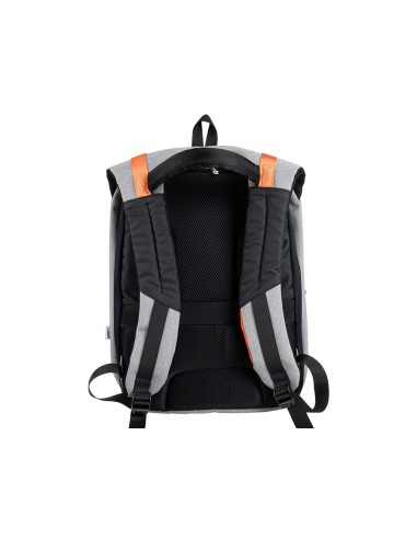 MOCHILA PORTATIL Q-CON.18 NG./GRIS IMPERMEABLE 460X170X310MM