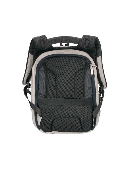 MOCHILA PORTATIL Q-CON.18 NG./GRIS IMPERMEABLE 460X170X310MM