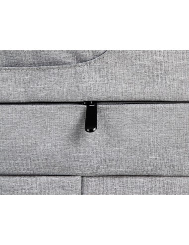 MALETIN PORTATIL Q-CON.15,6 ASAS RETRACTILES 3 BOL. EXT.GRIS