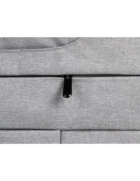 MALETIN PORTATIL Q-CON.15,6 ASAS RETRACTILES 3 BOL. EXT.GRIS