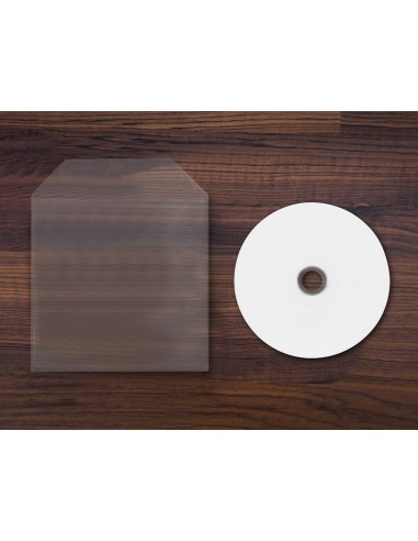 SOBRE CD Q-CON.PP C/SOLAPA PK.50 UDS.