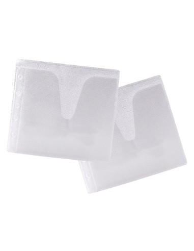 SOBRE CD Q-CON.PP C/SOLAPA MULTITAL.Y FORRO PROTECTOR-PACK 40 UDS.