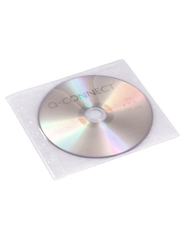 SOBRE CD Q-CON.PP C/SOLAPA MULTITAL.Y FORRO PROTECTOR-PACK 40 UDS.