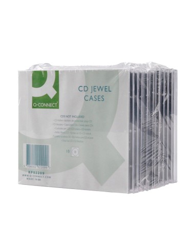 CAJA CD Q-CON.-C/INTERIOR NG.PACK 10 UDS.