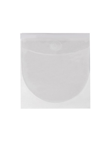 FUNDA AUTOADH. CD Q-CON.C/SOLAPA PK.10 UDS.