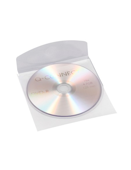 FUNDA AUTOADH. CD Q-CON.C/SOLAPA PK.10 UDS.