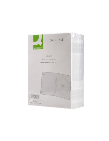 CAJA DVD Q-CON.TPTE.PACK 5 UDS.