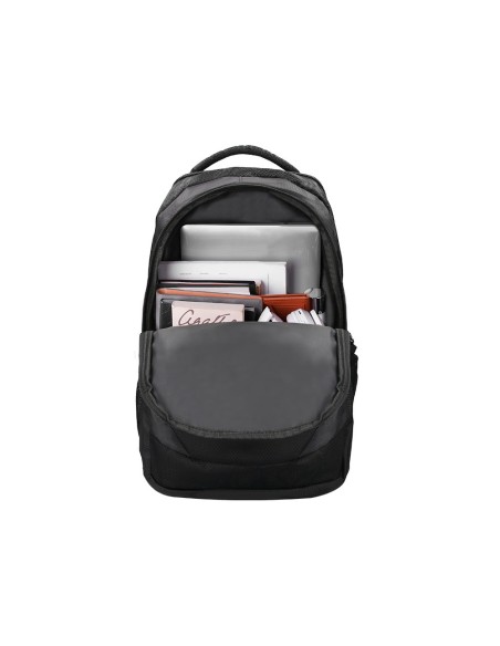 MOCHILA PARA PORTATIL Q-CONNECT 18" NEGRA 1 ASA 1 BOLSILLO EXTERIOR
