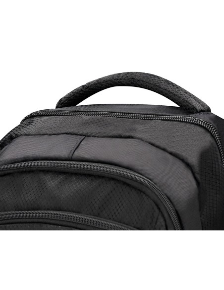 MOCHILA PARA PORTATIL Q-CONNECT 18" NEGRA 1 ASA 1 BOLSILLO EXTERIOR